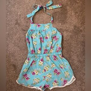 Eleanor Rose Romper - sz 6/7